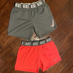 2 Pair Girls XL Shorts